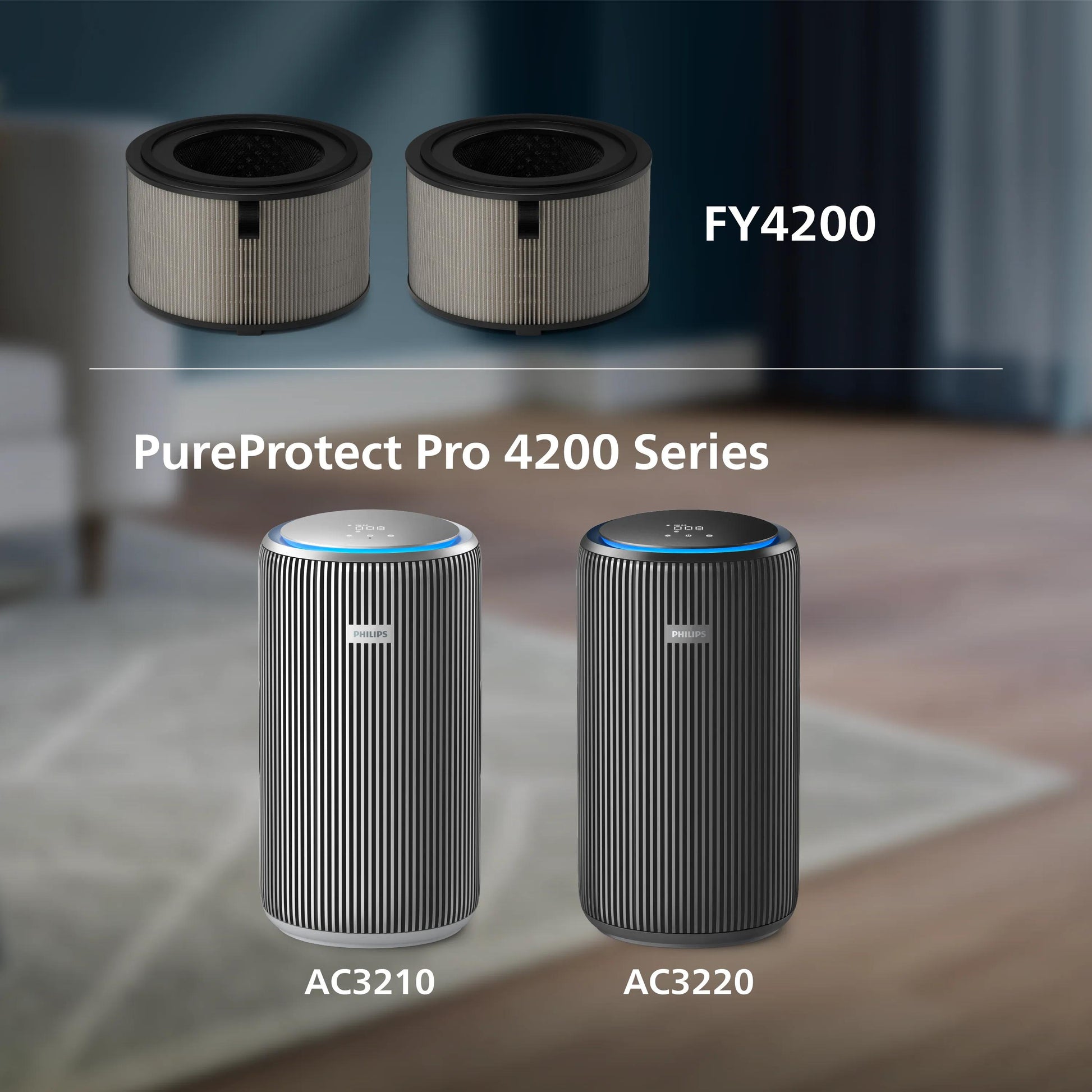 Philips HEPA-Filter FY4200/30 – für AC4220/AC4221, 2 Stk.