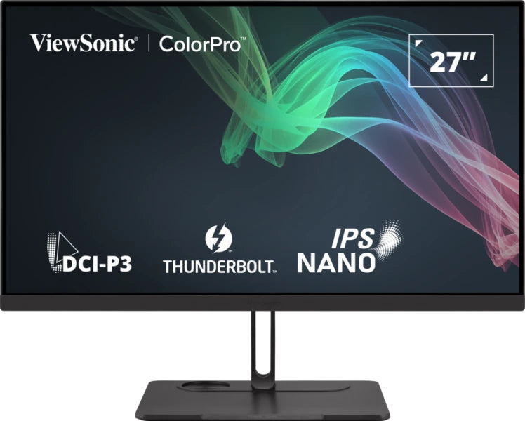 Viewsonic VP2776T-4K – Monitor, 27" 4K UHD, IPS, 100% sRGB, ergonomischer Stand