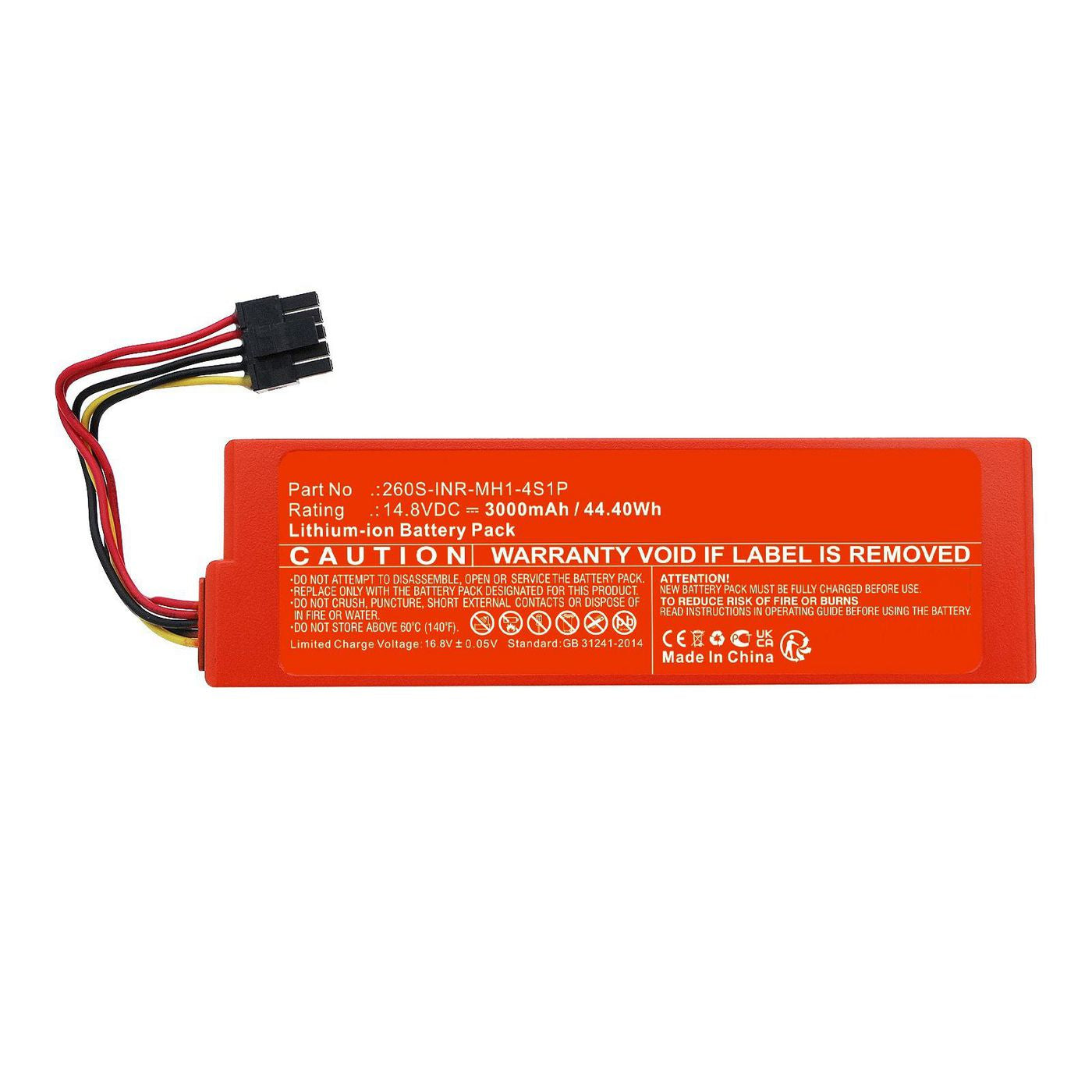 CoreParts Akku MBXVAC-BA0363 – 44,40 Wh, 14,8 V – für Xiaomi