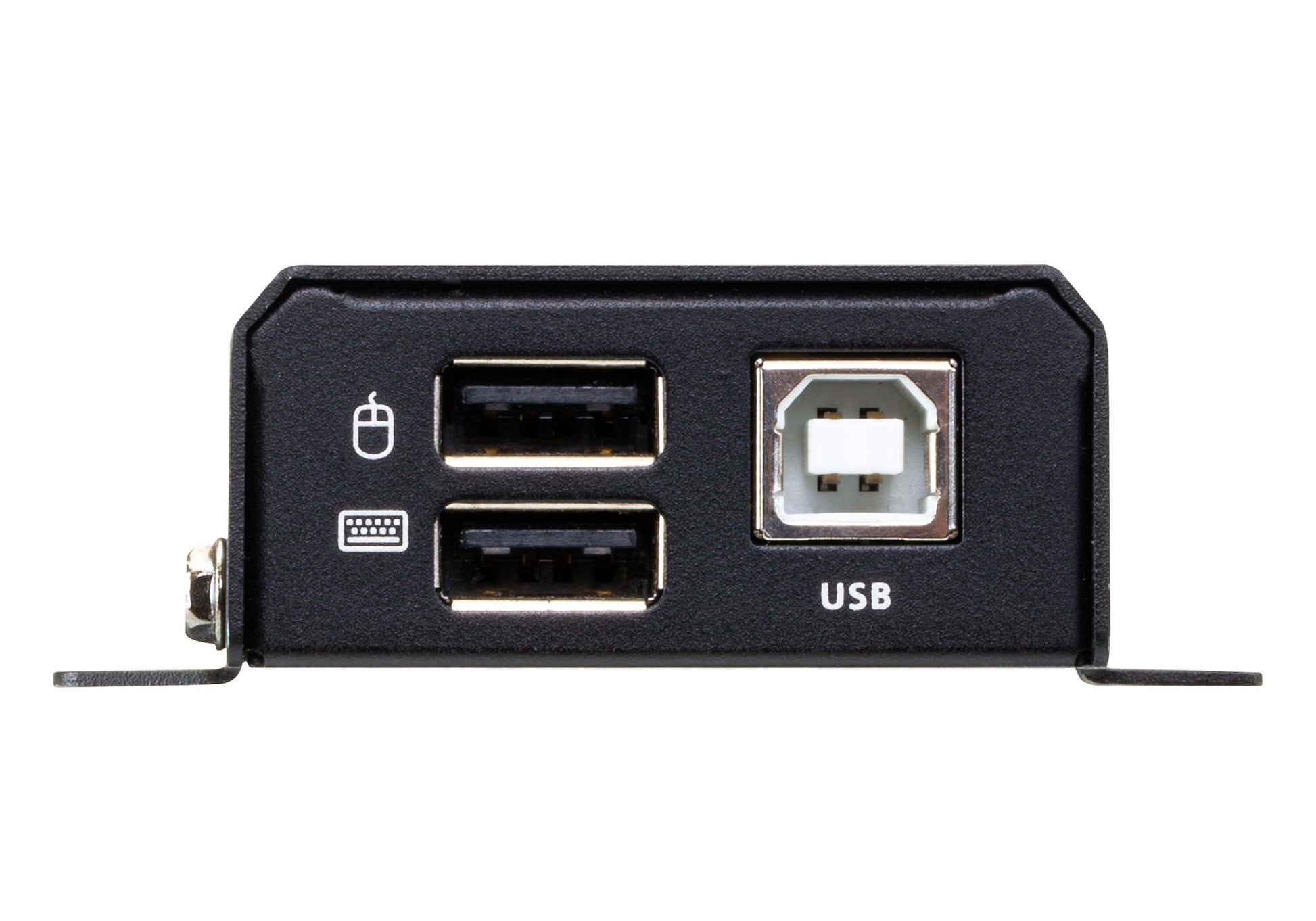 ATEN VK211 Serieller Schnittstellenkonverter RS-232 zu USB – 1× RS-232, 3× USB 2.0, 2 Konsolen-Ports