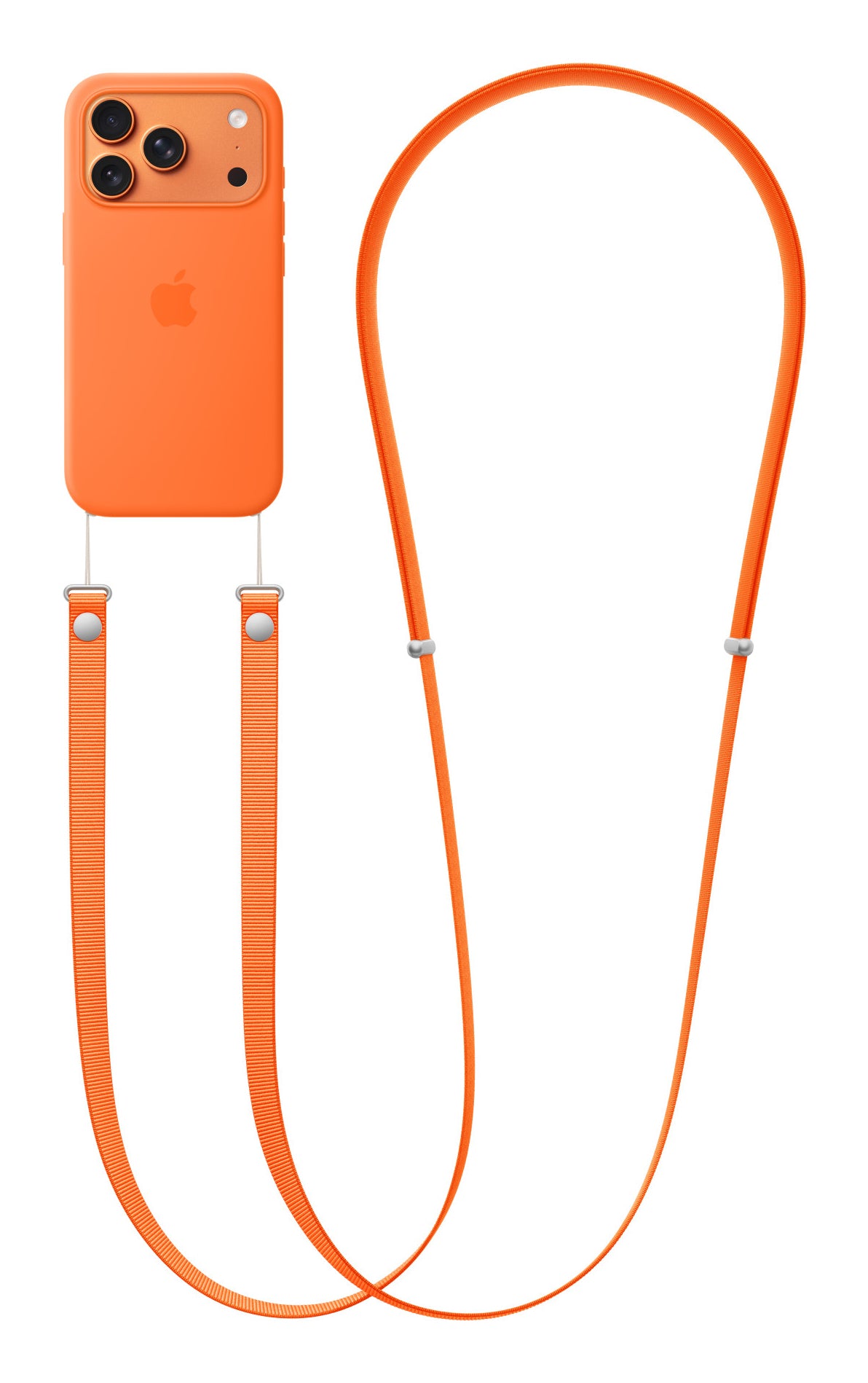Apple Halterung – Crossbody-Tragegurt, Orange