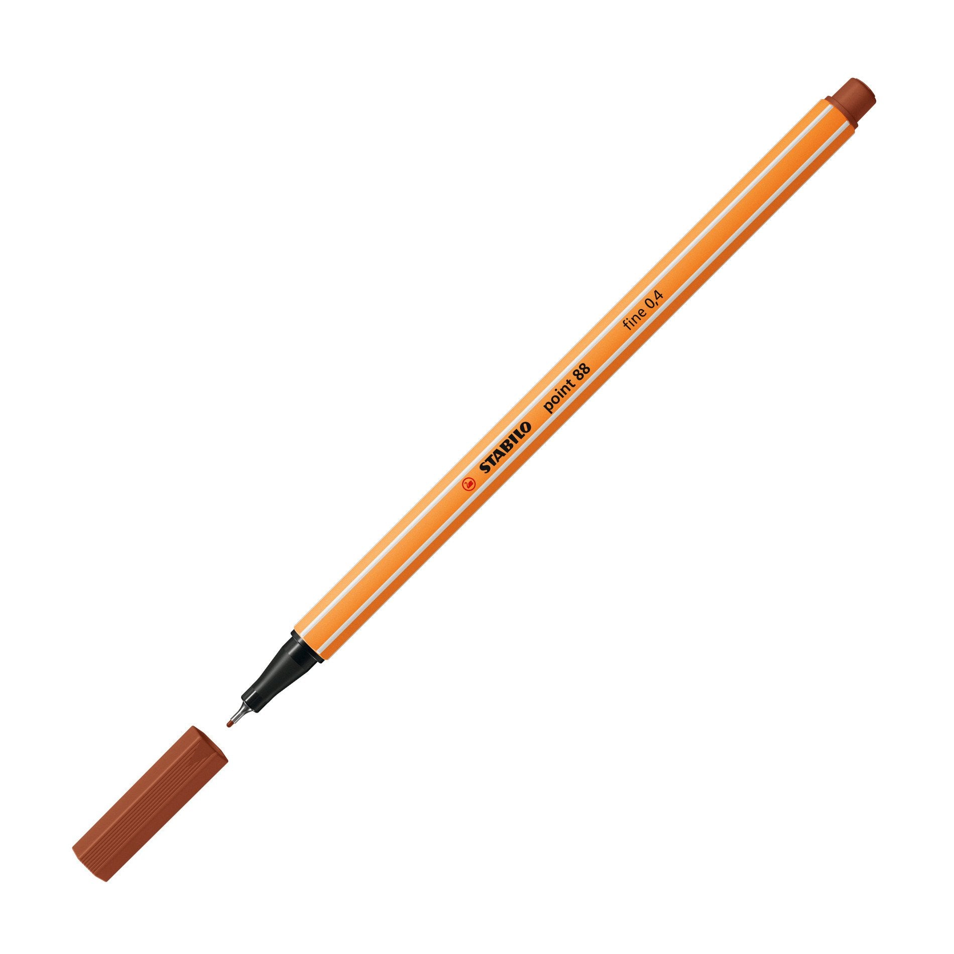Stabilo point 88 Fineliner 0,4 mm – Rötel
