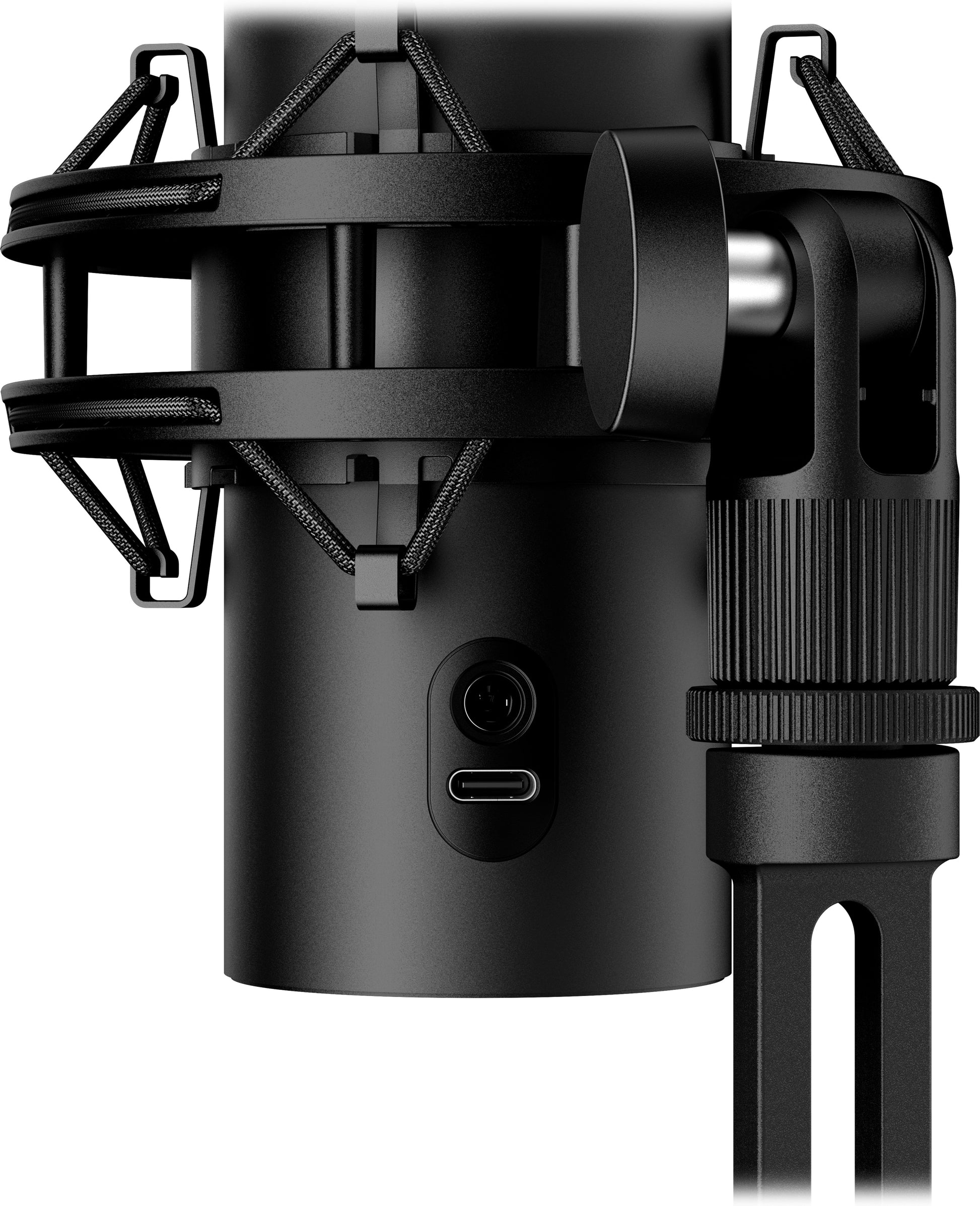 HP QuadCast 2 S – Tischmikrofon – USB, Kabelgebunden, 20–20'000 Hz – Schwarz