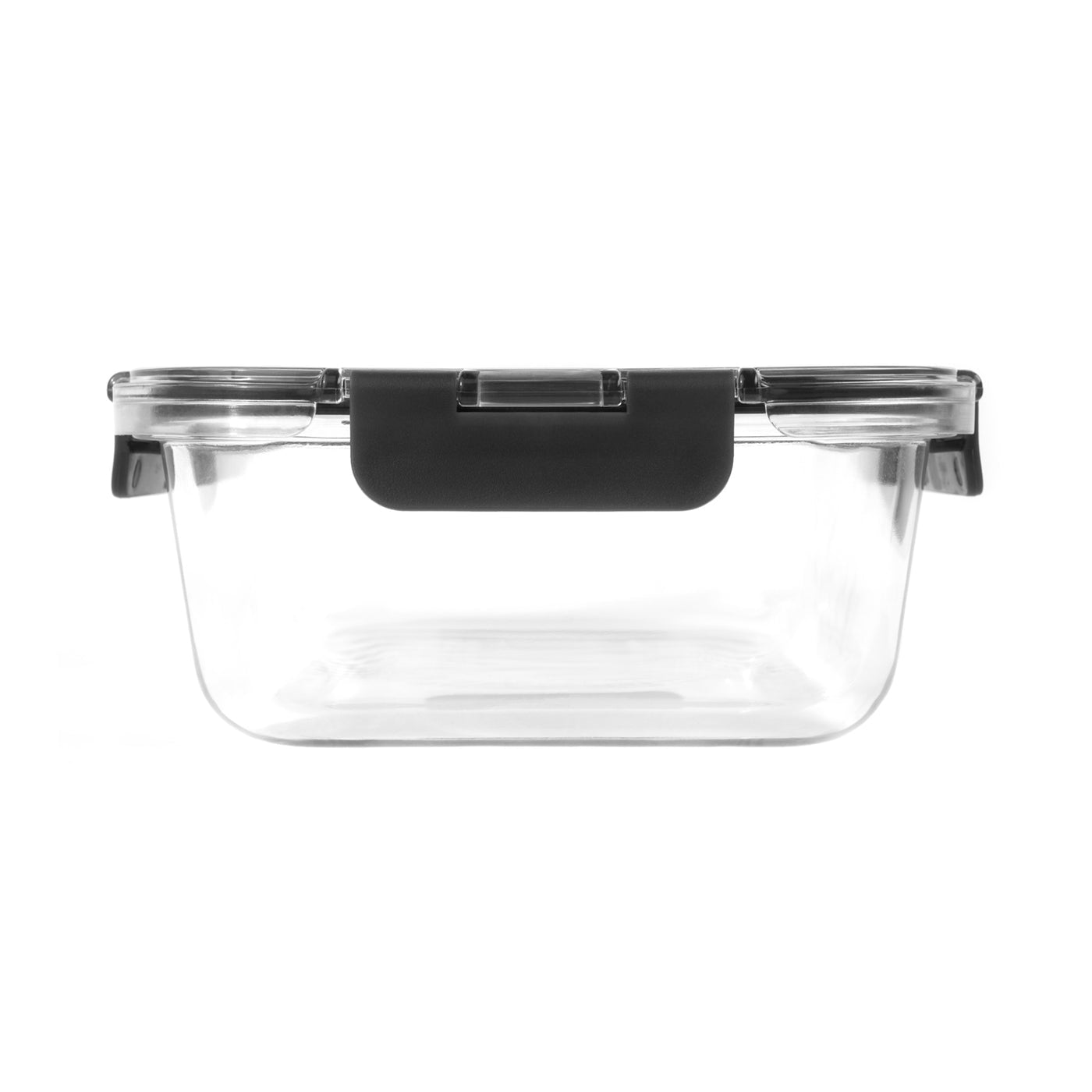 Zyliss Vorratsdose 370 ml, 640 ml, 1,05 l, 1,52 l, 4-teilig, Tritan/Polypropylen (PP), transparent/schwarz