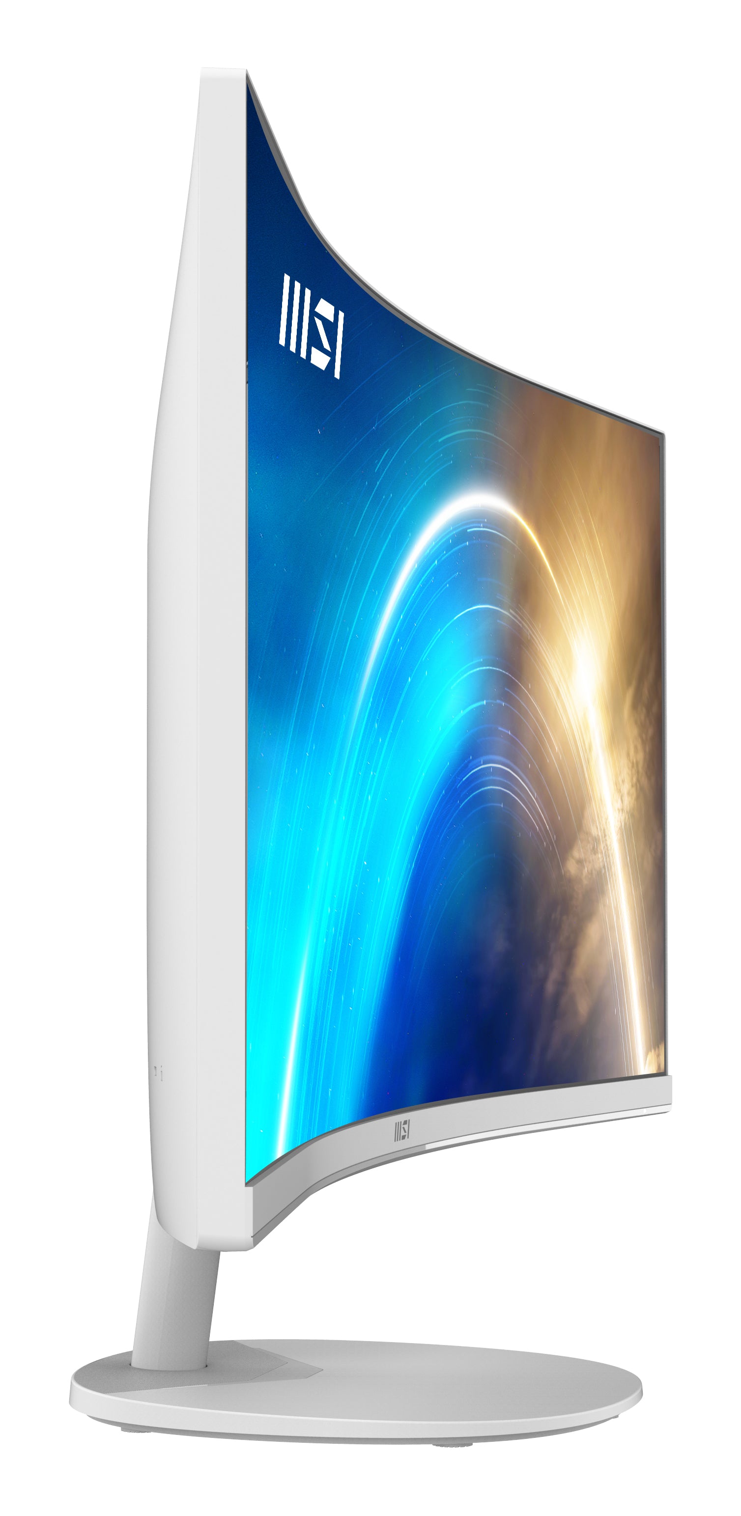 MSI PRO MP341CQWDE – Monitor, 34", VA, 100 Hz, 300 cd/m², Gebogen, VESA 100 × 100, Weiss