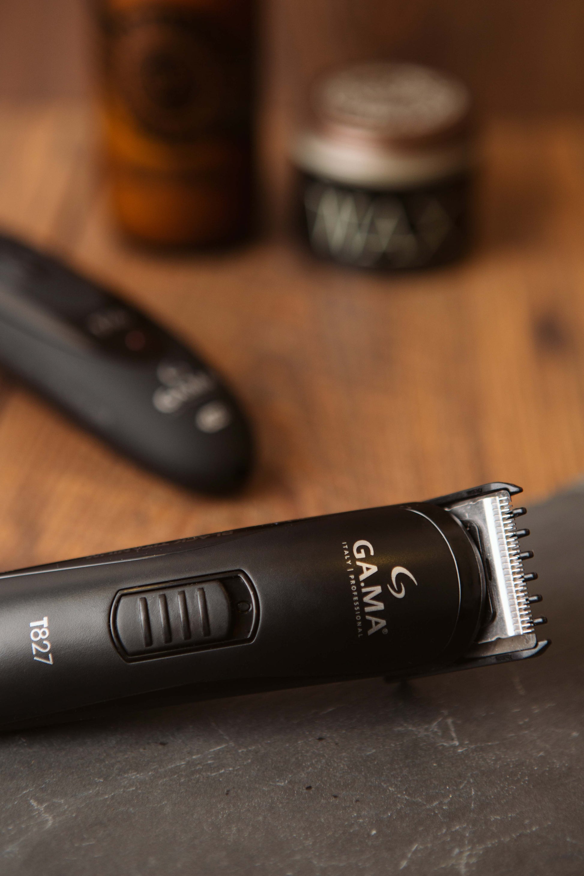 GA.MA Präzisionstrimmer T747 – Akku 45 min, Titanmesser – Schwarz