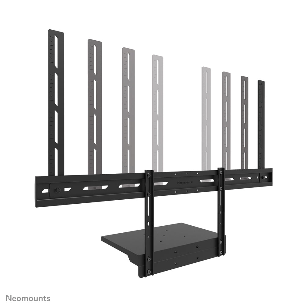 Neomounts AV45-500BL – Laptop-Tablar – für VESA 200×200–800×600 mm, 43–110", Schwarz, Stahl