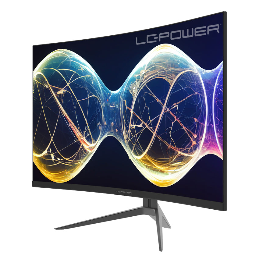 LC-Power LC-M27-FHD-165-C-V3 – Monitor, 27", VA, 165 Hz, 300 cd/m², Gebogen, VESA 100 × 100, Schwarz