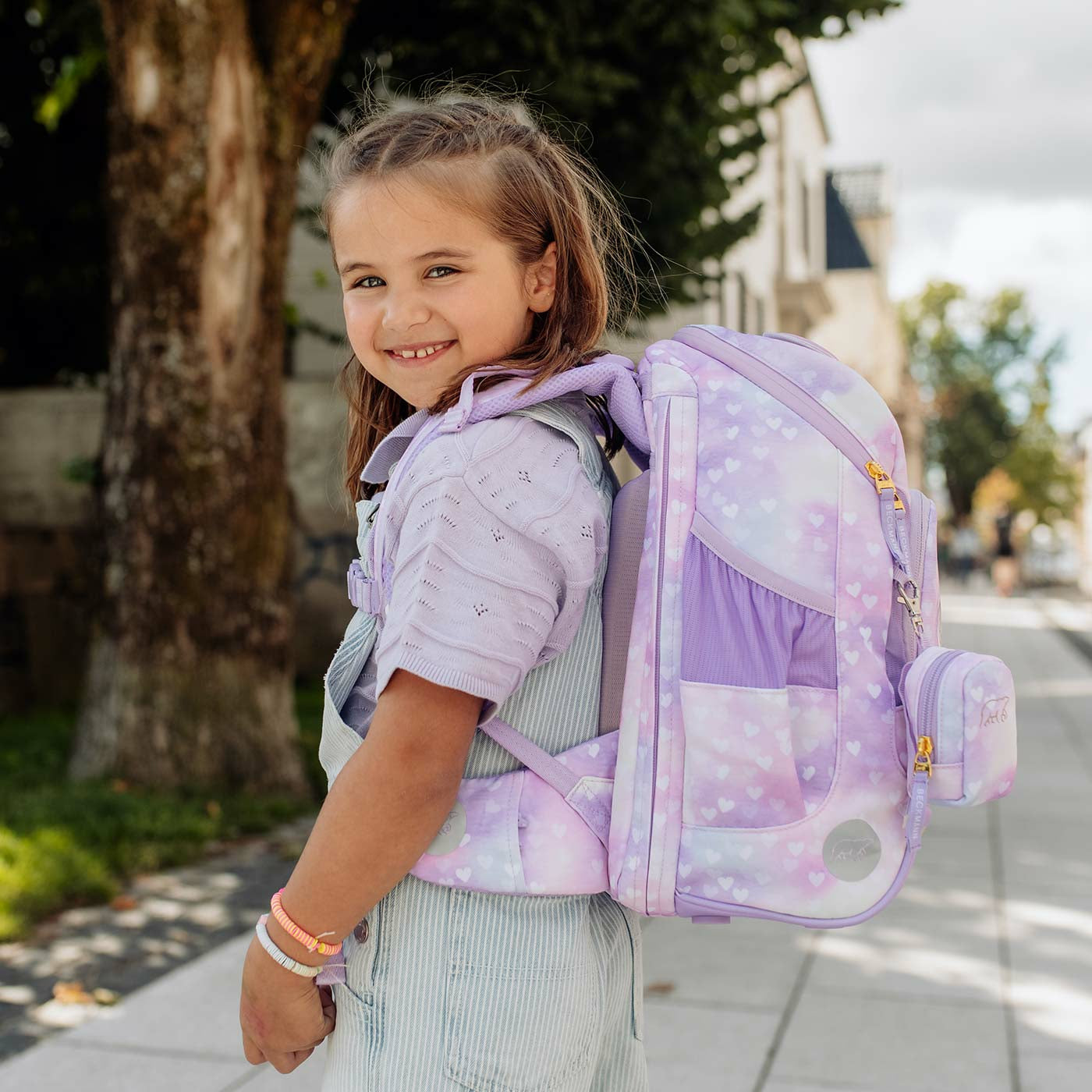 Beckmann Active Air FLX – Schulrucksack-Set 6-teilig, Unicorn Princess, 25 l, 22×39×26 cm