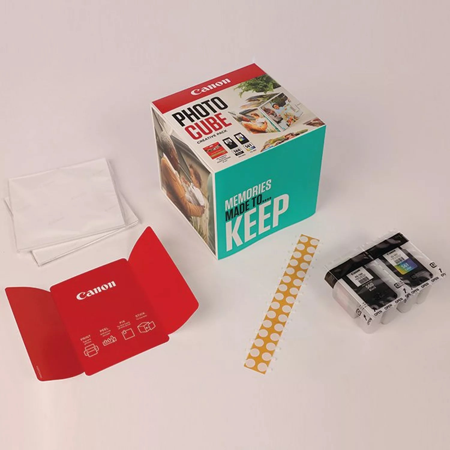 Canon Tintenpatronen-Multipack PG-560/CL-561 Photo Cube – für PIXMA