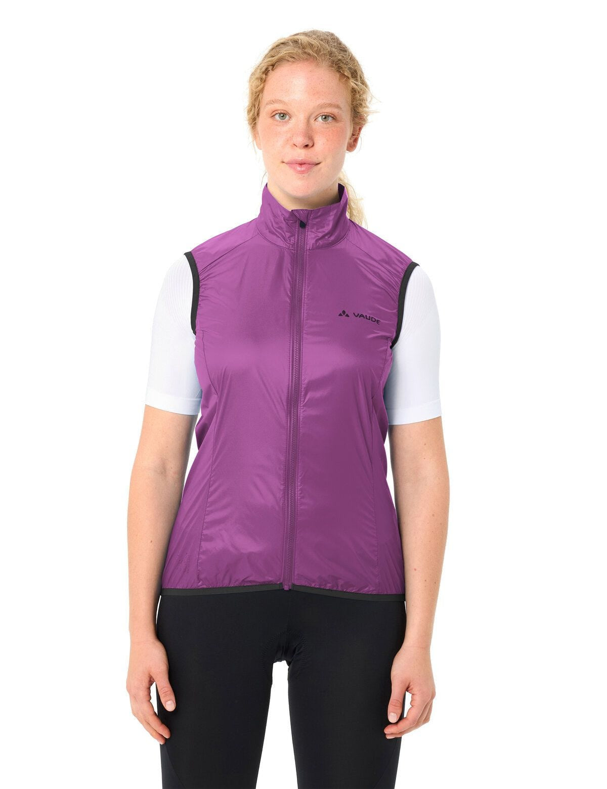 VAUDE Damen-Veloweste Matera – Magenta, Grösse 38