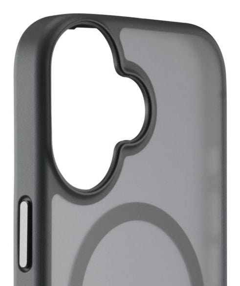 Black Rock Backcover – für Apple iPhone 17, MagSafe, PC+TPU, schwarz