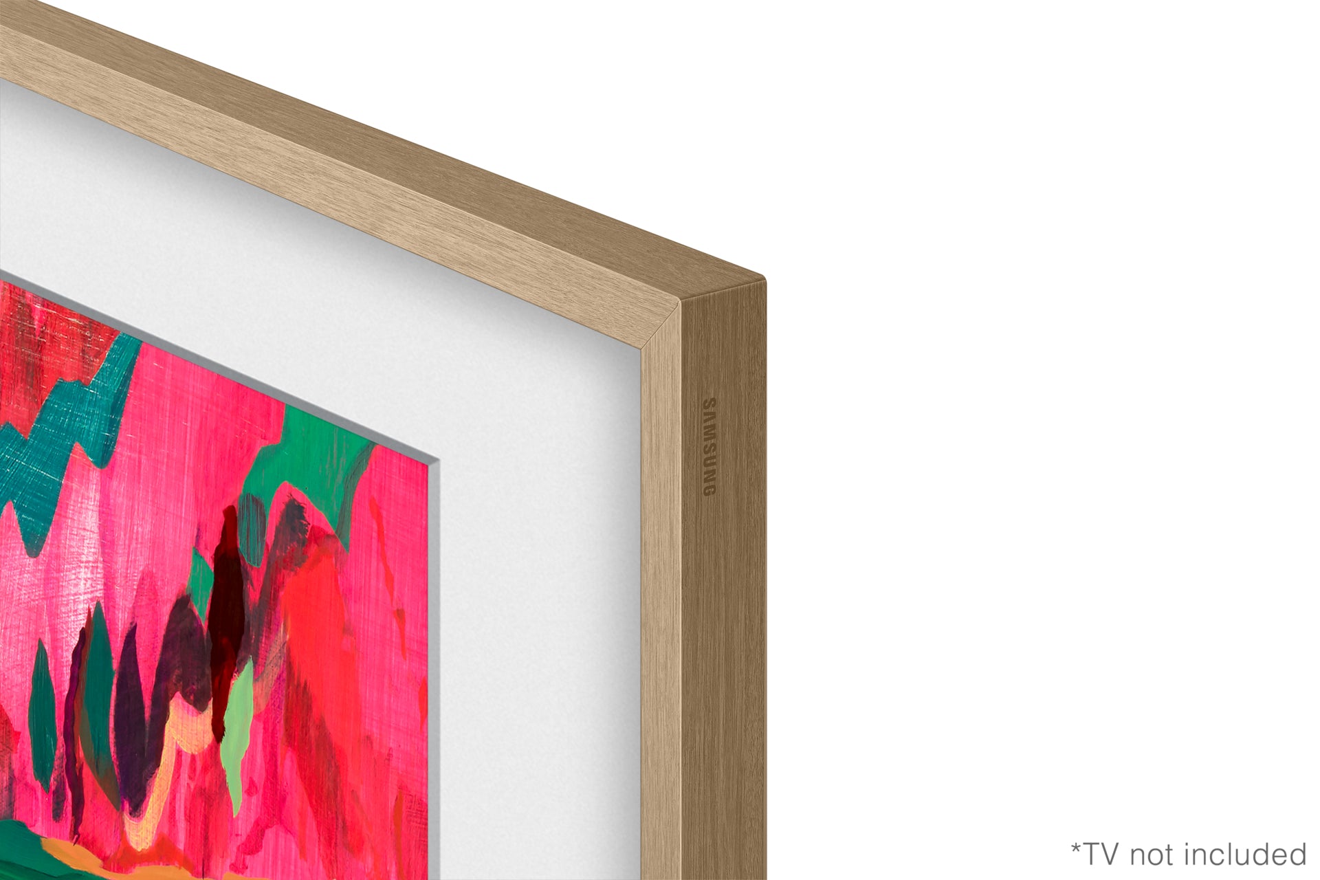 Samsung Frame Pro 75 – Teak, Rahmen