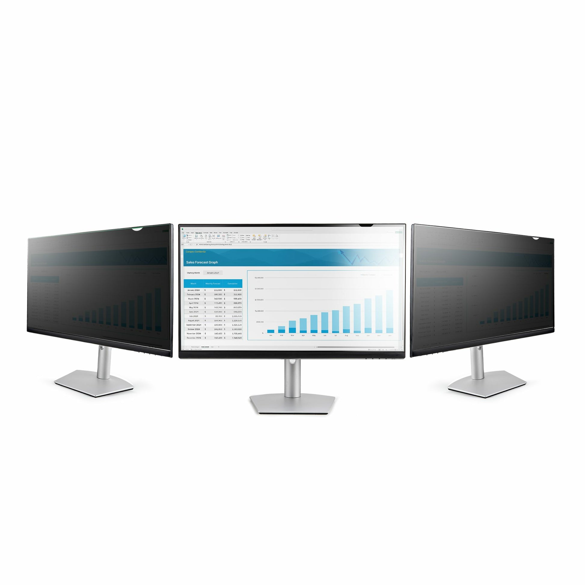 StarTech.com Blickschutzfilter für Monitor 31,5", 16:9 – 696 × 393 mm