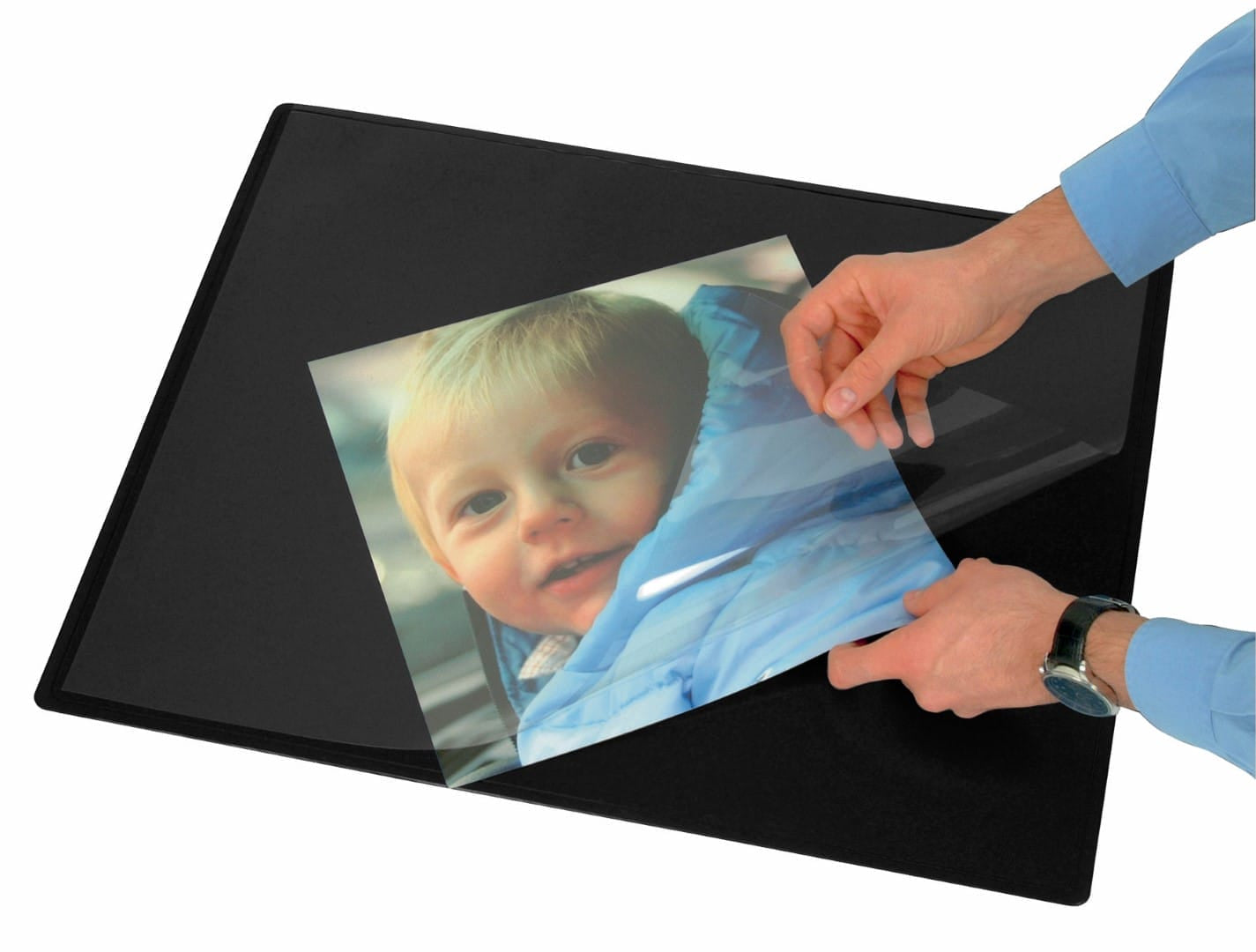Q-CONNECT Schreibunterlage – 630 × 500 mm – PP, rutschfest