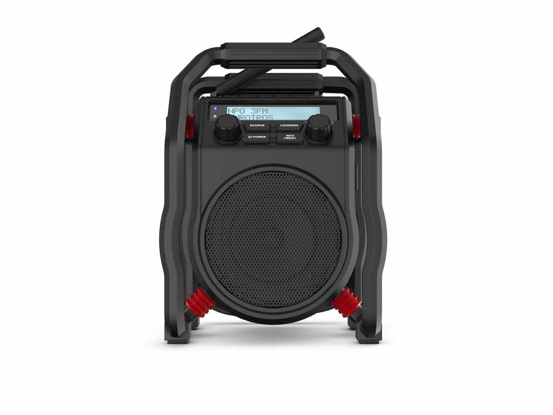 Perfectpro UBOX 400R – DAB-/Internetradio – Portabel – DAB+, Bluetooth, Akkubetrieb – Schwarz