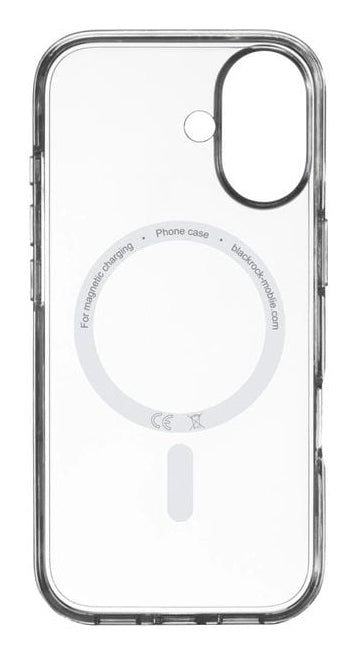 Black Rock Mag Clear – Backcover – für Apple iPhone 17 – MagSafe, PC+TPU, Transparent