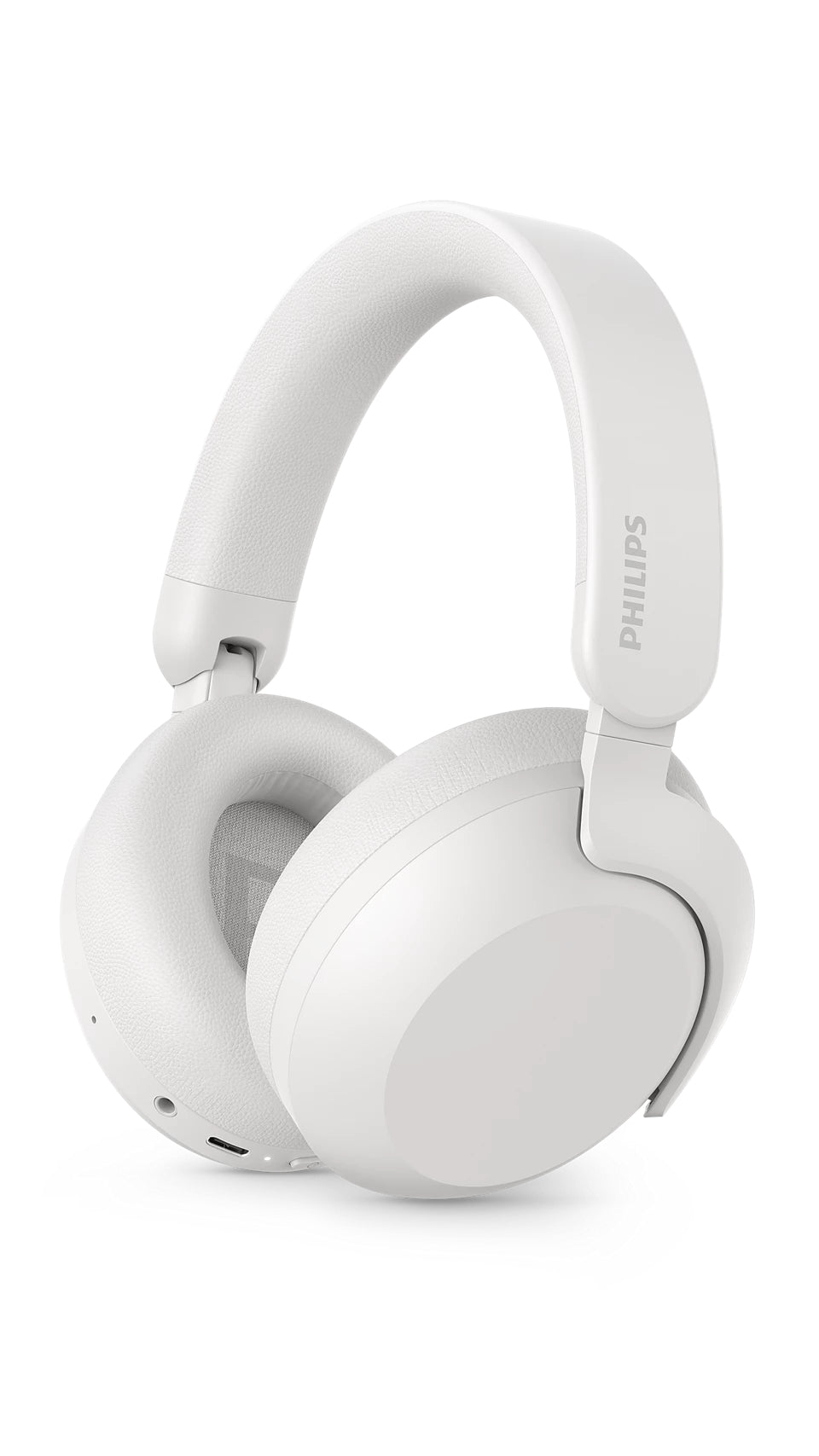 Philips TAH6000WT/00 Over-Ear Kopfhörer – Stereo, Kabel + BT, ANC, Weiss, BT 6.0