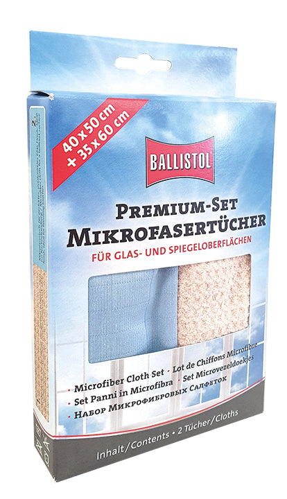 Ballistol Mikrofasertuch – assortiert – 2er-Set