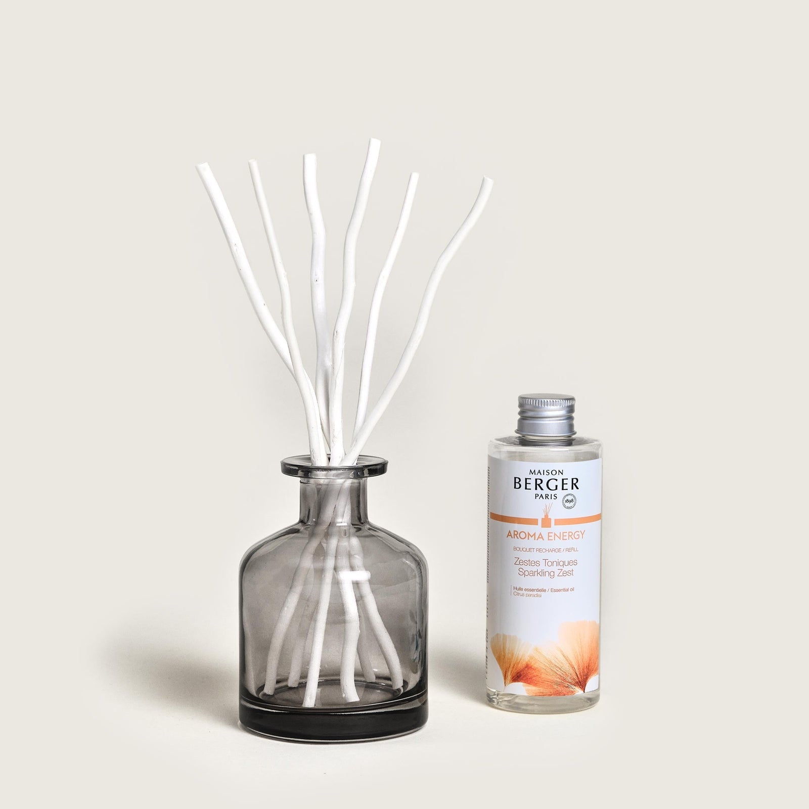 Maison Berger Paris Aroma Energy – Zestes Toniques – Duftstäbchen, 180 ml