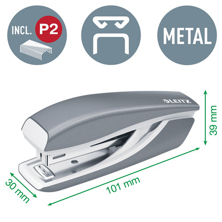 Leitz NeXXt WOW Heftgerät – 10 Blatt, Rot