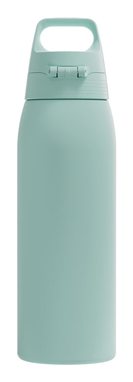 SIGG Shield ONE Trinkflasche 1 l – Weithals, Edelstahl, Klappdeckel