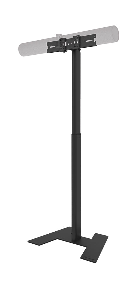 Neomounts AV80-500BL – Höhenverstellbarer Displayständer für 43–110", VESA 200×200–800×600, bis 10 kg, schwarz