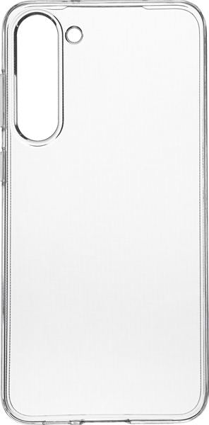 eSTUFF LONDON Backcover – für Samsung Galaxy S23+, TPU, Transparent, kabelloses Laden