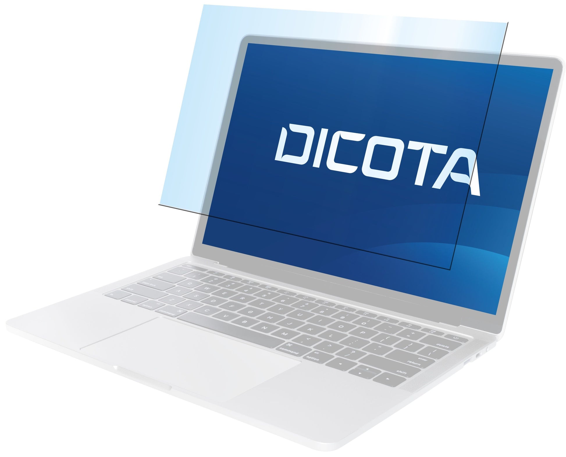 DICOTA Blickschutzfilter für Laptop 13,4", 16:10 – 289 × 180 mm, Anti-Glare