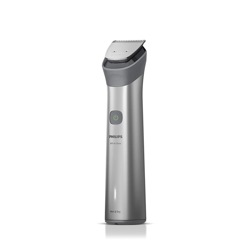 Philips Multigroomer – Serie 5000 MG5941/15, 11-in-1 – 120 Min Akkulaufzeit, wasserfest – hellgrau, Stahl