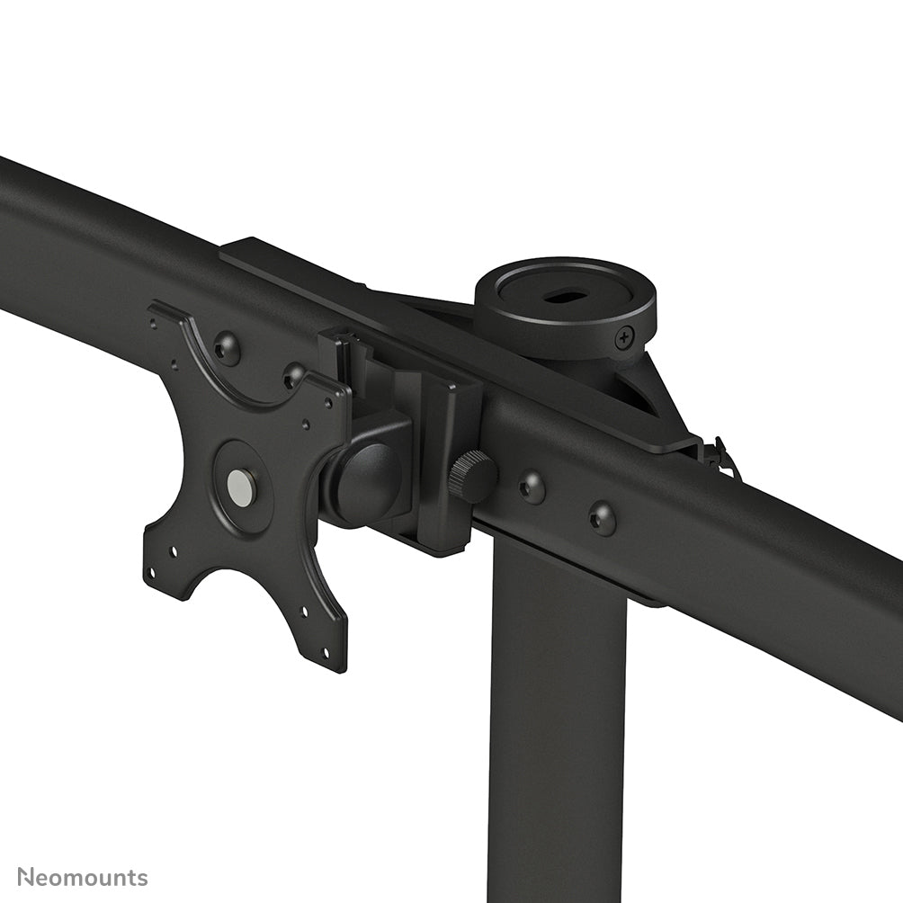 Neomounts Monitorarm, 6 Monitore, Tischklemme, bis 27", höhenverstellbar, neigen/drehen/rotieren, schwarz