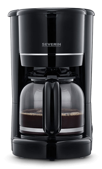 Severin KA4320 Filterkaffeemaschine – 10 Tassen, 1,25 l, Karaffe, Schwarz