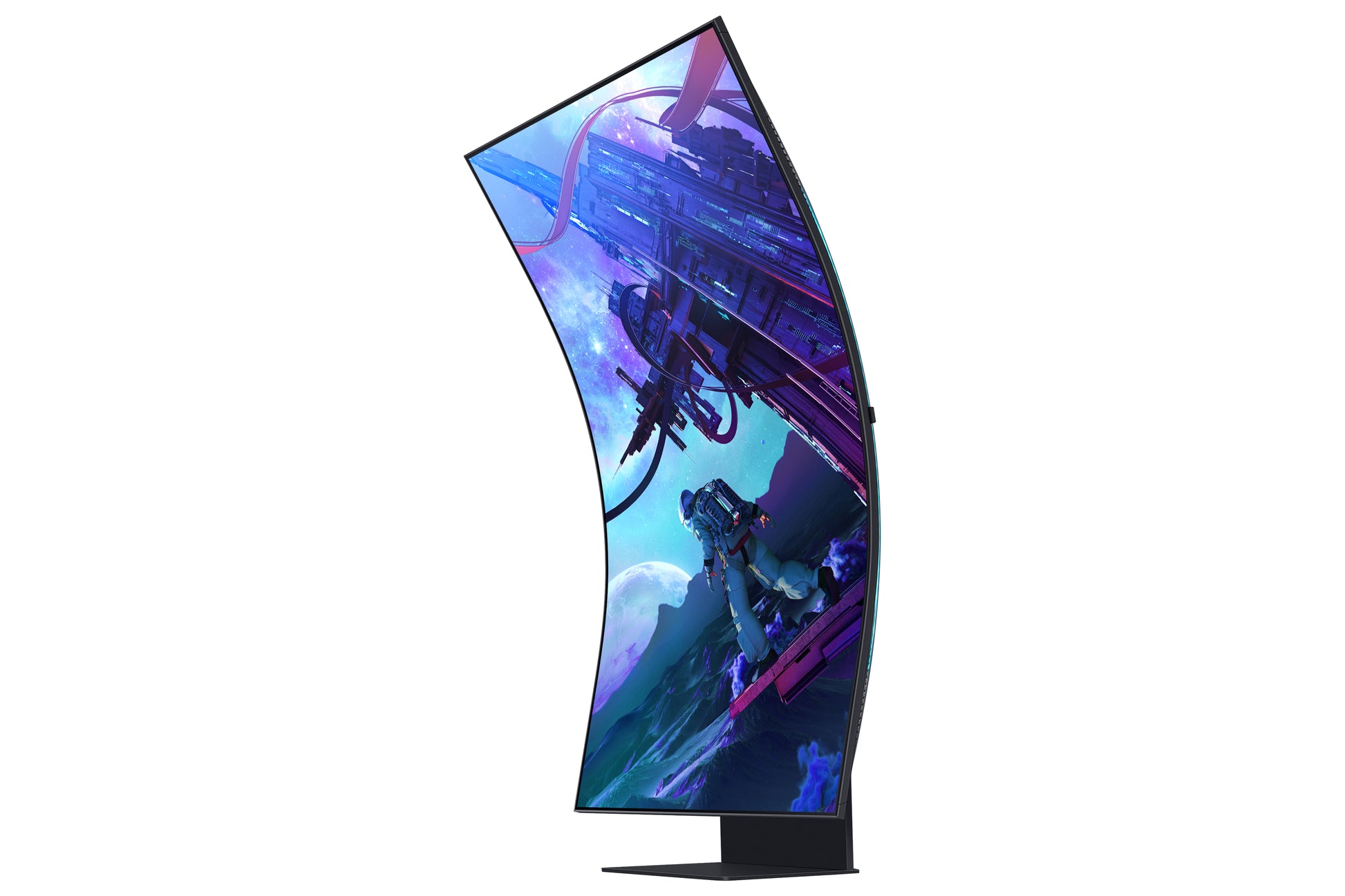 Samsung Odyssey Ark G97NC – Monitor, 55", VA, Mini-LED, 165 Hz, 600 cd/m², Tizen, Schwarz