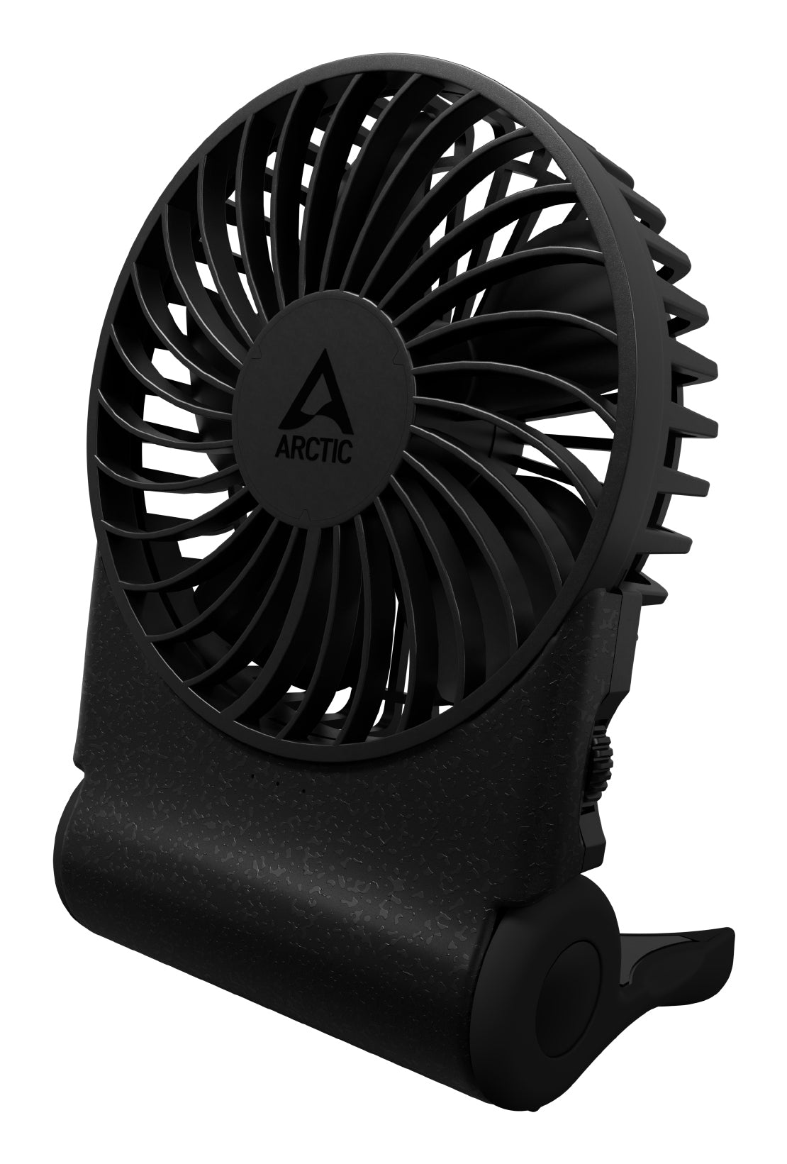 ARCTIC Handventilator Summair2Go – 3 Stufen, 5000 mAh, 77 h, Schwarz