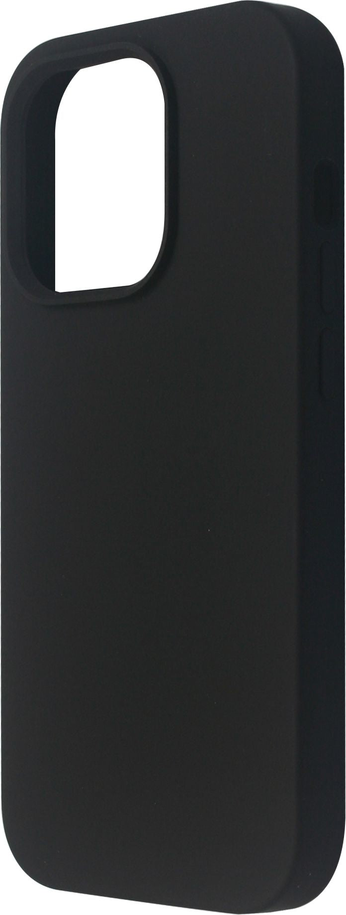 eSTUFF INFINITE (GRS) RIGA Backcover – für Apple iPhone 14 Pro, Silikon+TPU, Schwarz