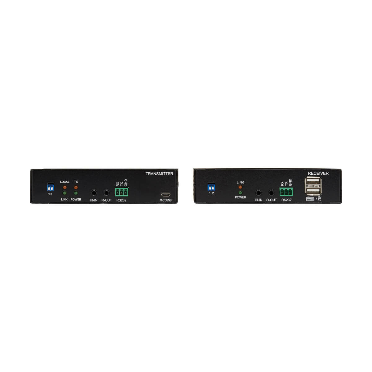 Tripp Lite B127F-1A1-MM-HH – HDMI Extender-Set, über Glasfaser, 4K@60 Hz, 300,2 m, RS-232/IR, HDCP 2.2