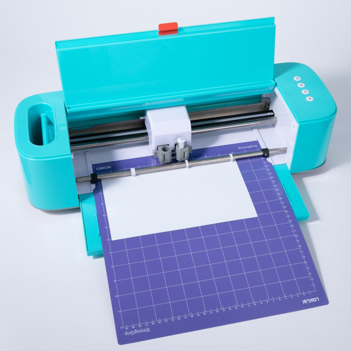 LOKLiK Plotter-Matte StrongGrip – 35,5 × 33,0 cm – violett – für Cricut Maker – 3er-Set