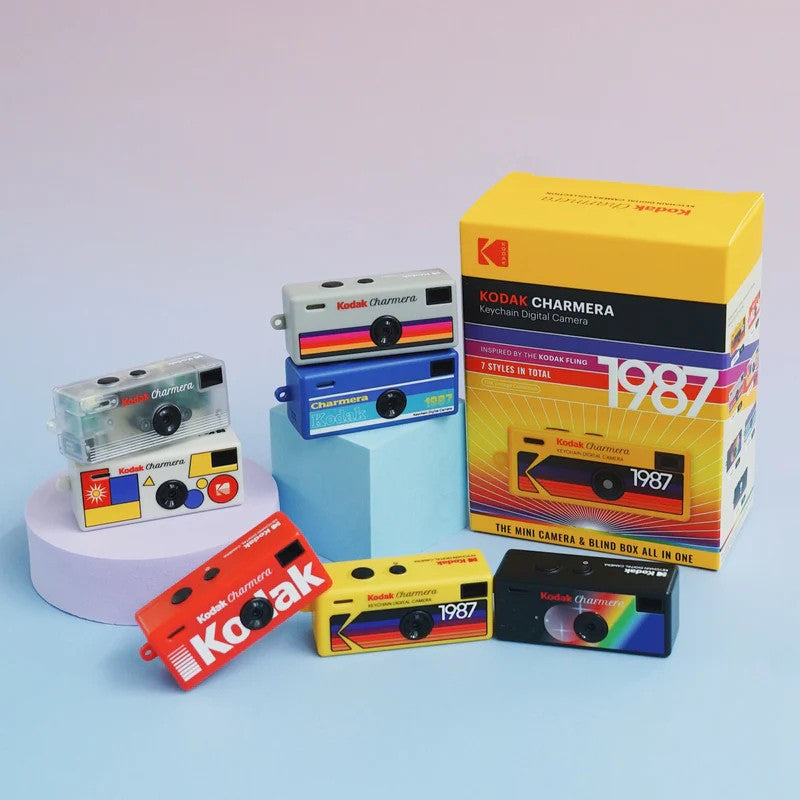 Kodak Charmera – Kompaktkamera, 1,6 MP 1/4", 1440p 30 fps, mehrfarbig