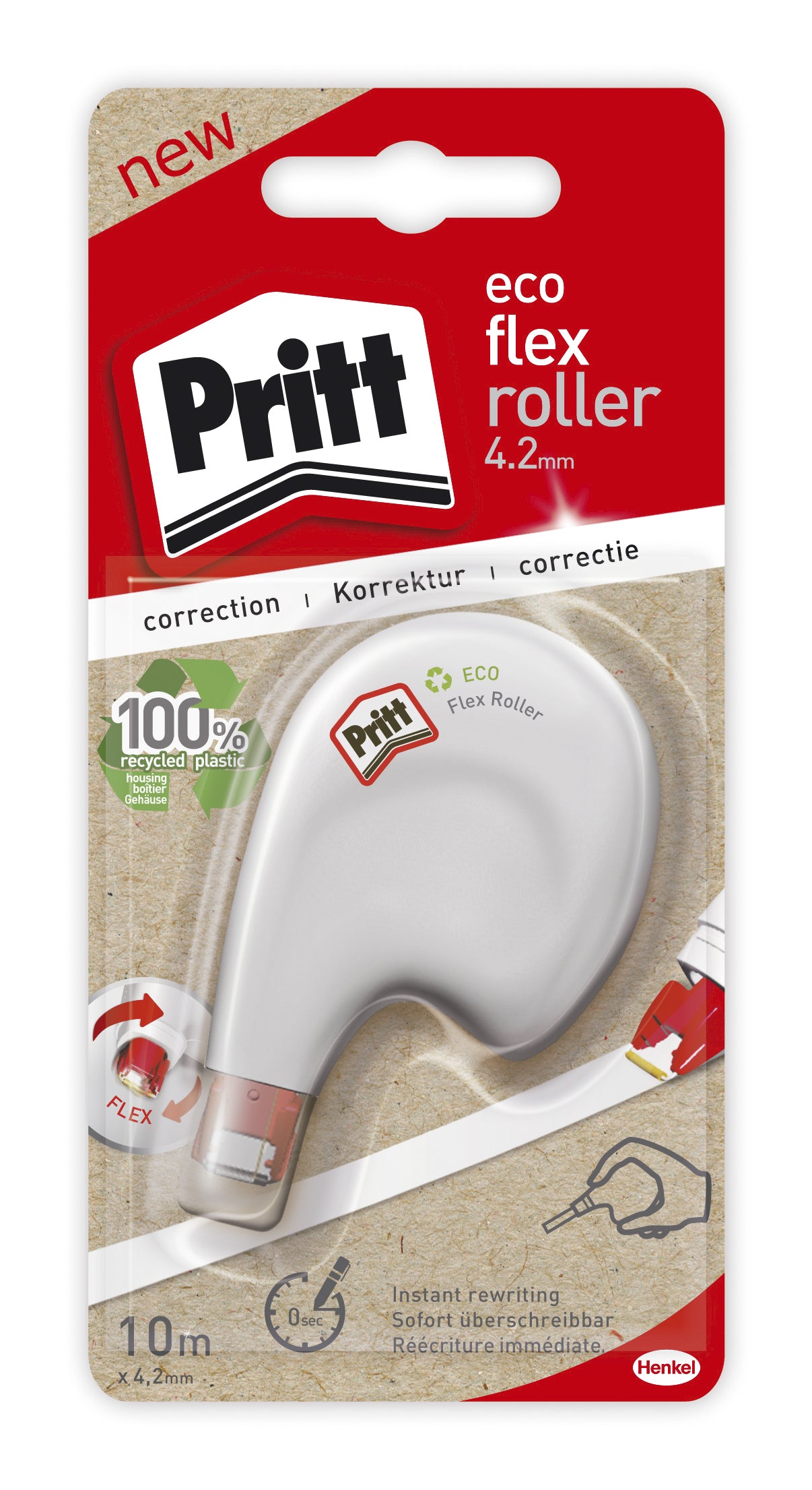 Pritt Eco Flex Korrekturroller 4,2 mm × 10 m