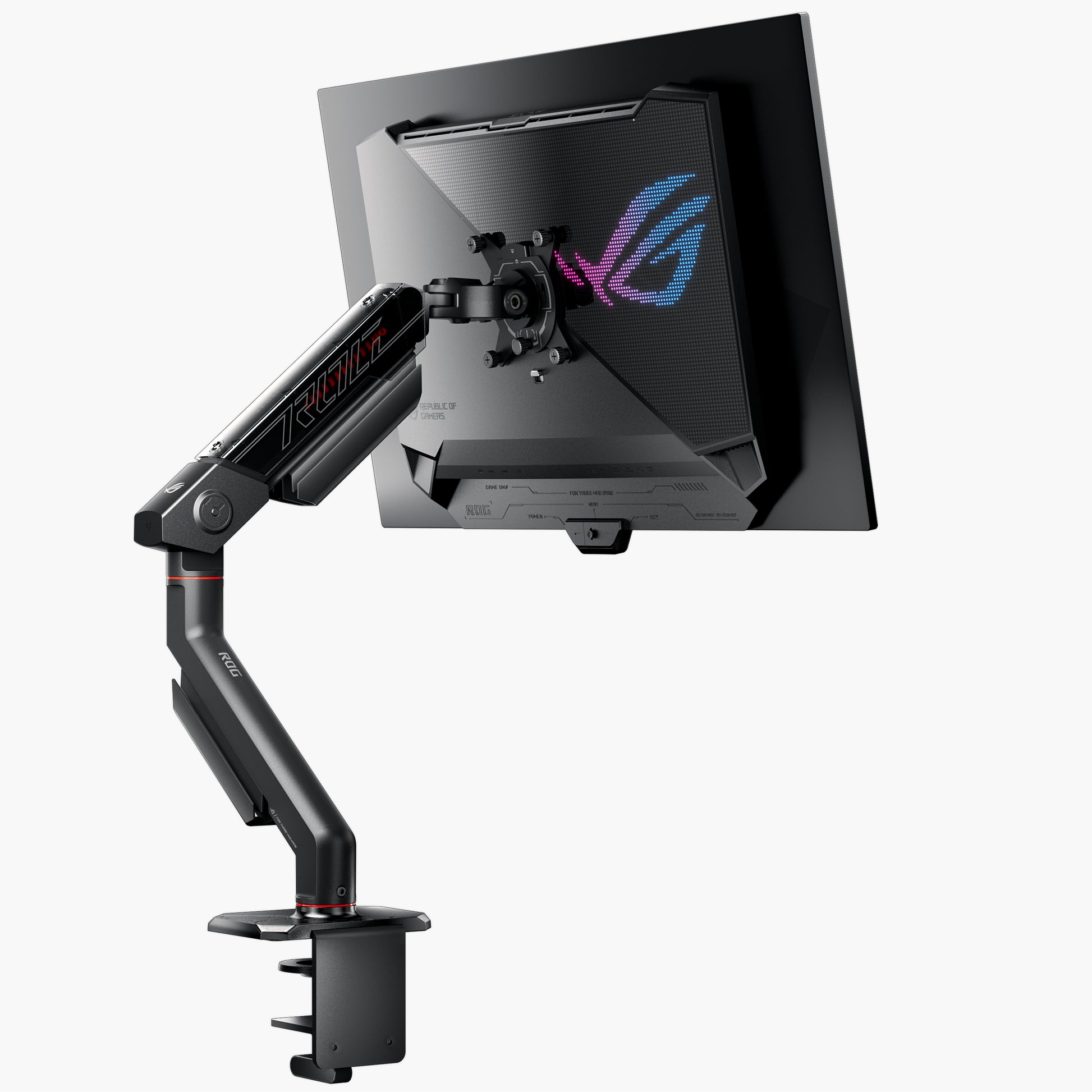 ASUS AAS01R – Monitorarm Tischhalterung – 1 Monitor – bis 49" – VESA 100×100 mm – bis 13,5 kg/Monitor