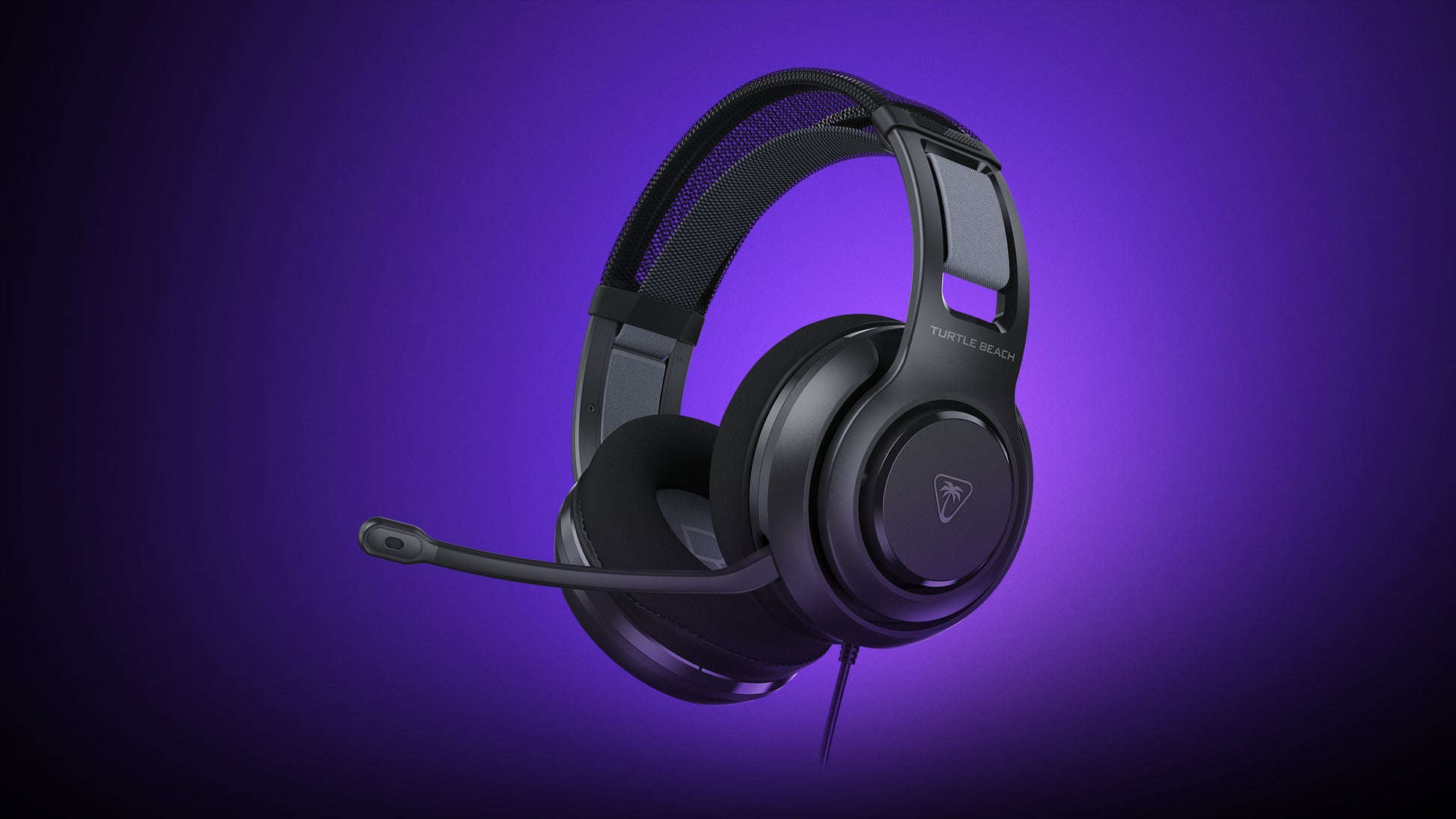 Turtle Beach Atlas 200 – Over-Ear Gaming-Headset – 3,5 mm Klinke, mit Mikrofon, umklappbar – Schwarz