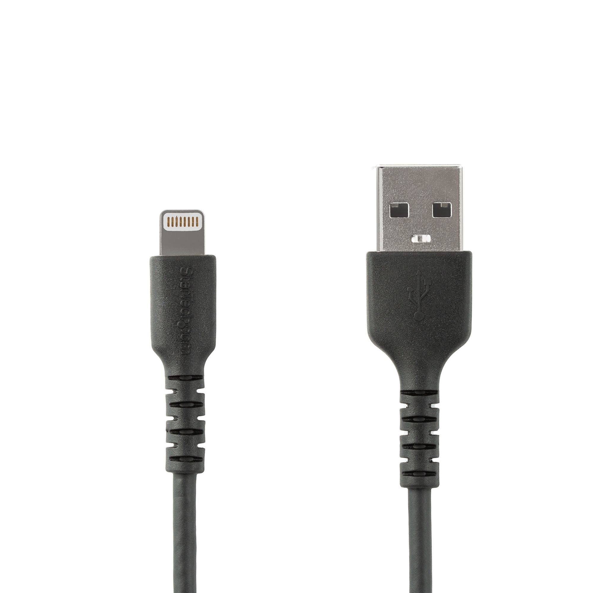StarTech.com Daten- & Ladekabel – USB-A auf Lightning 1 m, MFi-zertifiziert, Schwarz – für iPhone/iPad
