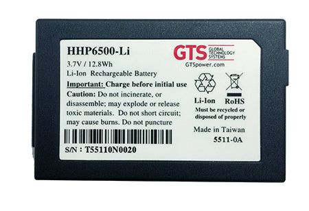 GTS Akku Li-Ion 3,7 V 3450 mAh, 12,8 Wh – für Honeywell HHP6500