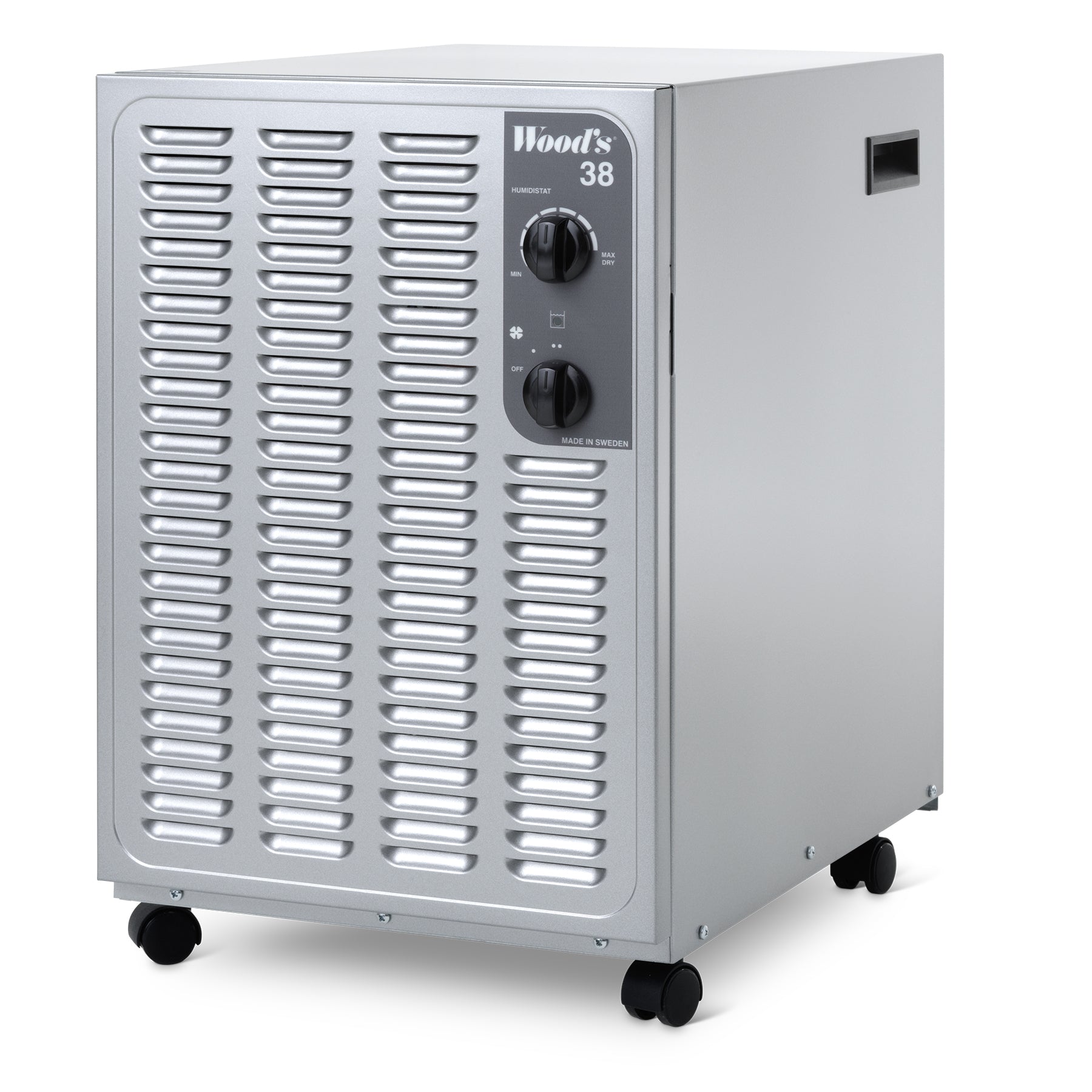 Wood's Luftentfeuchter SW-38FM – 19 L/24 h, bis 140 m², Tank 11,4 l, Hygrostat