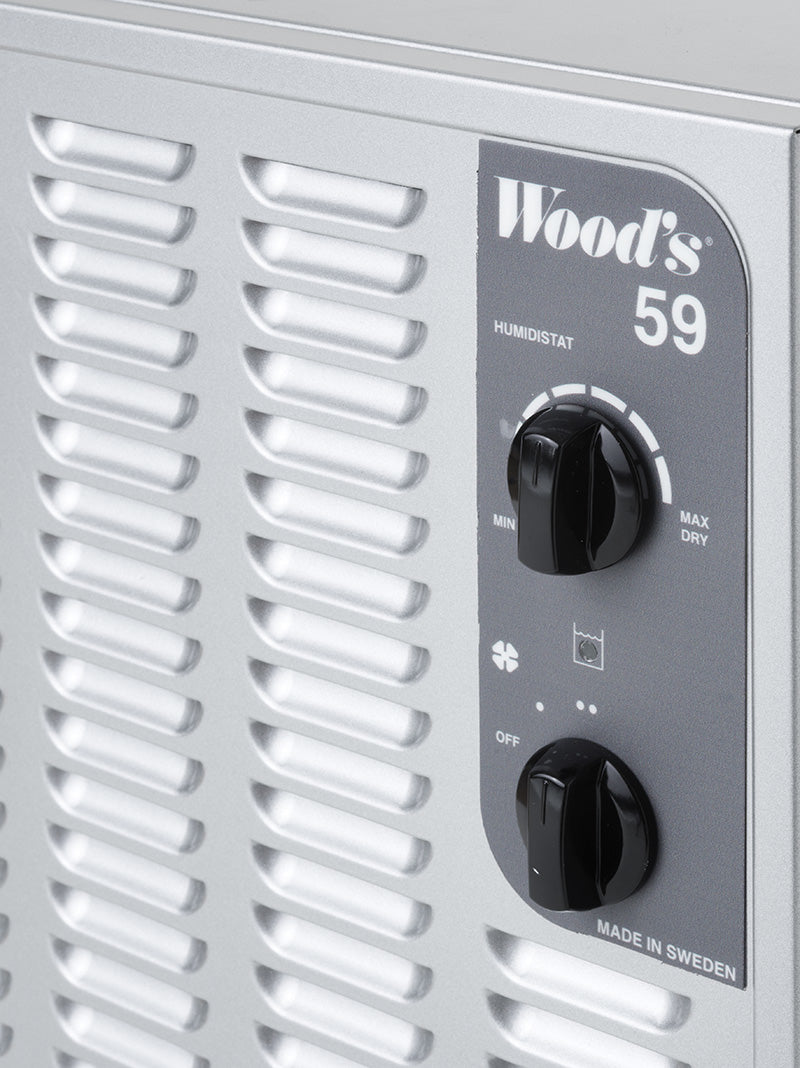 Wood's Luftentfeuchter SW-59FM – 41 L/24 h, bis 230 m², Tank 11,4 L, Hygrostat