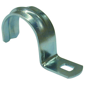 Steffen Kabelhalter, 1-lappig, Stahl, Ø 25 mm, 20er-Pack – silber