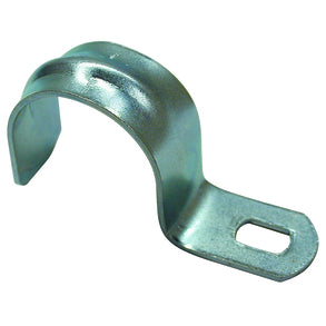 Steffen Kabelhalter, 1-lappig, Ø 16 mm, 20er-Pack – silber