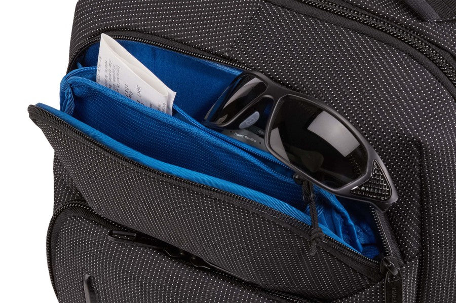 Thule Crossover 2 – Notebook-Rucksack – für 15,6" Notebook, 30 l, Nylon, Schwarz, RFID-Schutz