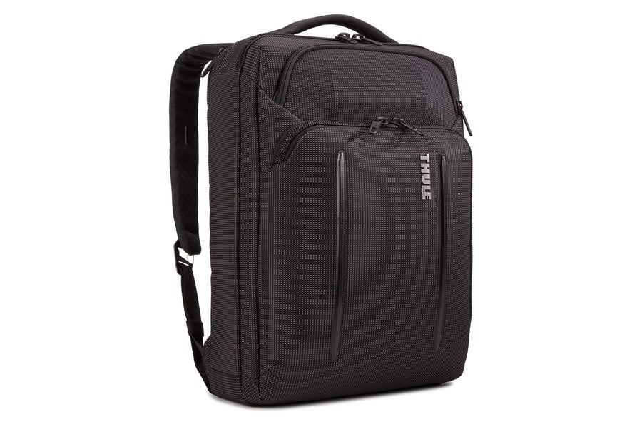 Thule Crossover 2 Notebook-Tasche – für Notebooks bis 15,6", 25 l, RFID-Fach, Aufsteckfunktion, Nylon, schwarz