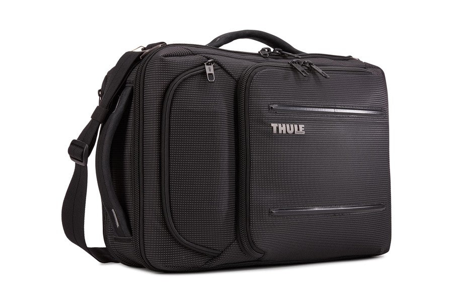 Thule Crossover 2 Notebook-Tasche – für Notebooks bis 15,6", 25 l, RFID-Fach, Aufsteckfunktion, Nylon, schwarz